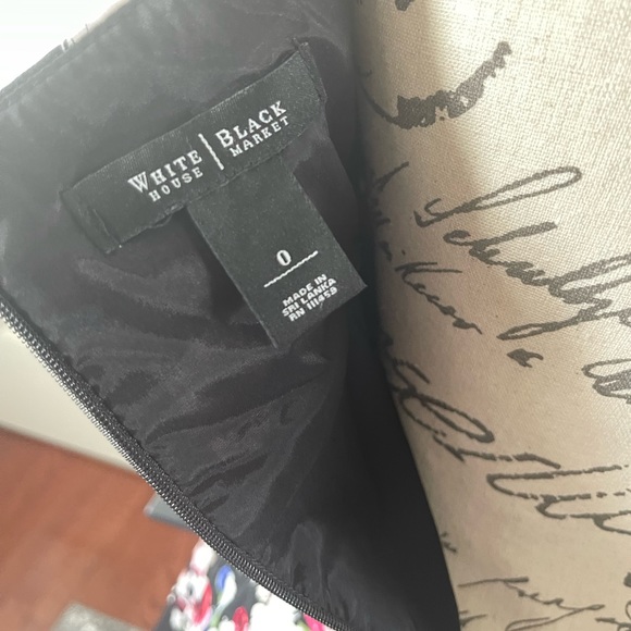 White House Black Market fit and flare dress - Picture 4 of 9